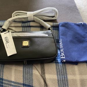 Dooney & Bourke 100% Saffiano leather crossbody with long strap